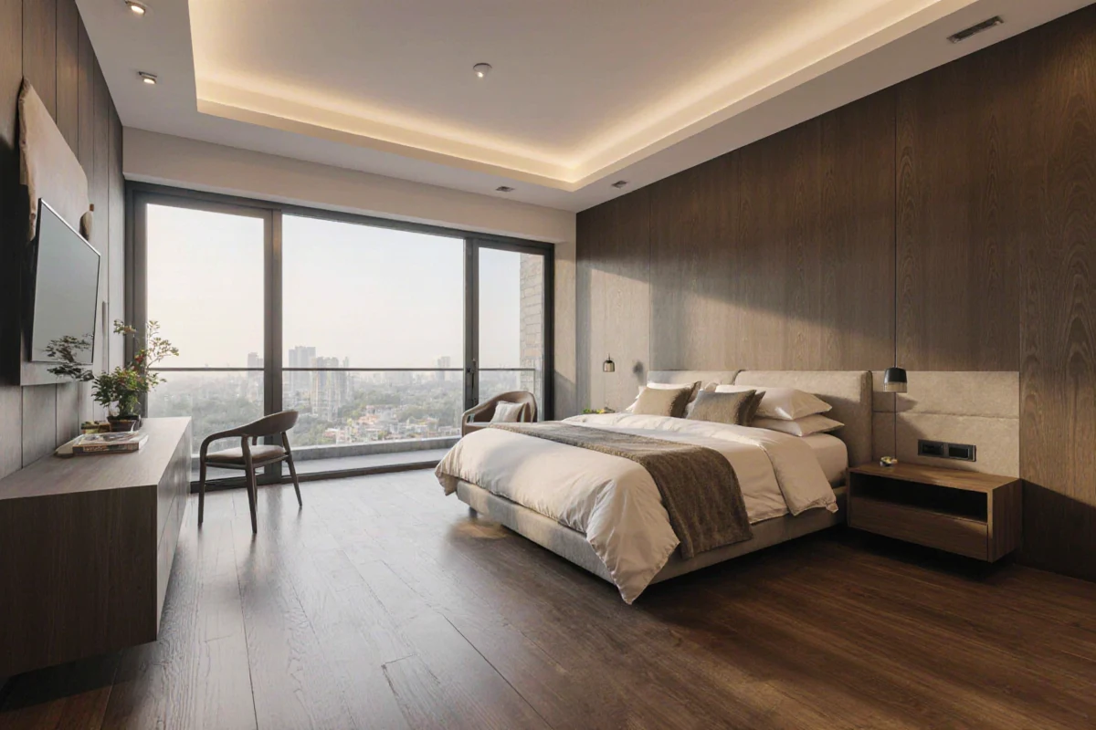 Spacious interiors at Mayfair Aangan
