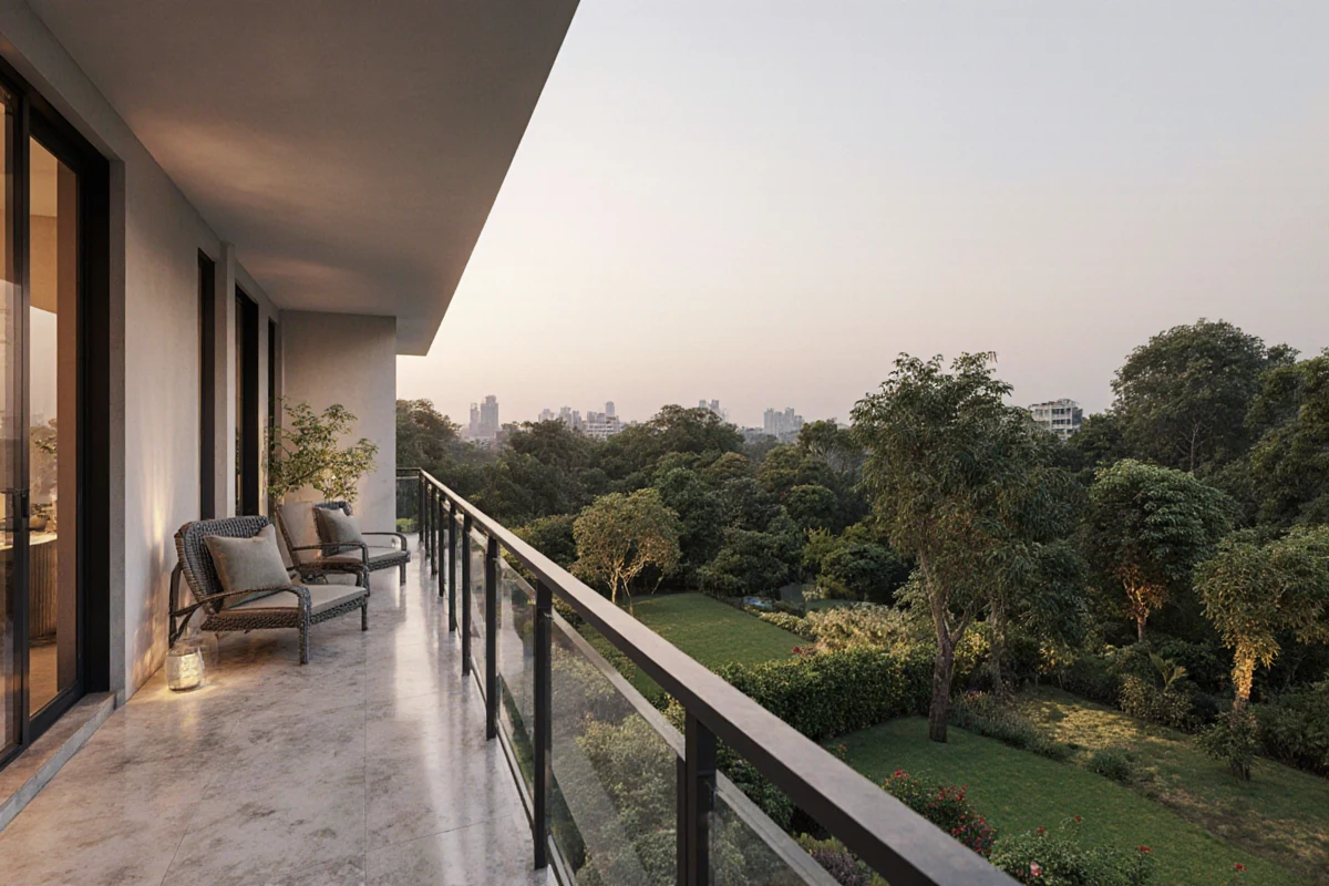 Prime location view from Mayfair Aangan